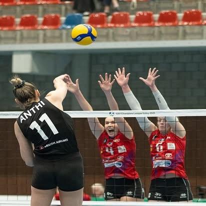 Türk Hava Yolları Voleybol Takımı Belçika'yı Mağlup Etti