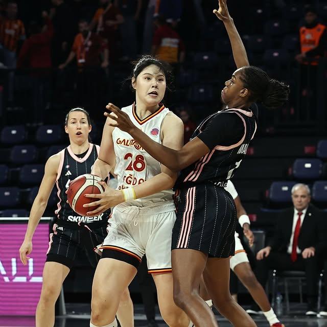 Galatasaray, LDLC Asvel Feminin Karşısında Yarıda Geride