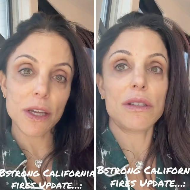 Bethenny Frankel, Orman Yangınlarına Yardım Çağrısı Yaptı