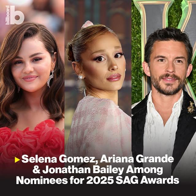 Jonathan Bailey ve Selena Gomez 2025 Screen Actors Guild Ödülleri'nde adaylık aldı