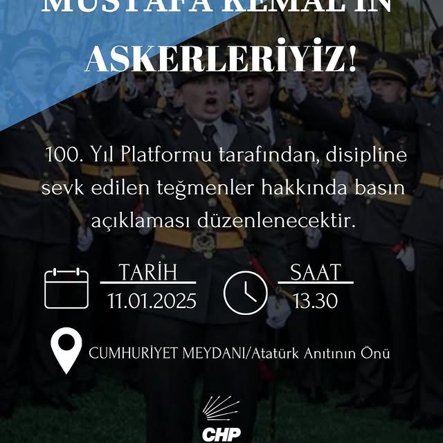 CHP Kayseri İl Başkanlığından 