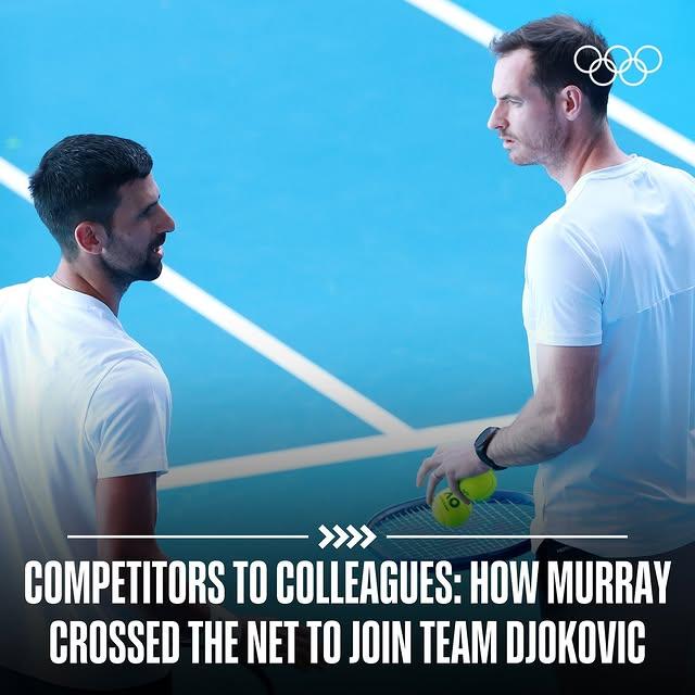 Djokovic, Paris 2024 Olimpiyat Oyunları'nda Murray'nin Koçu Olacak