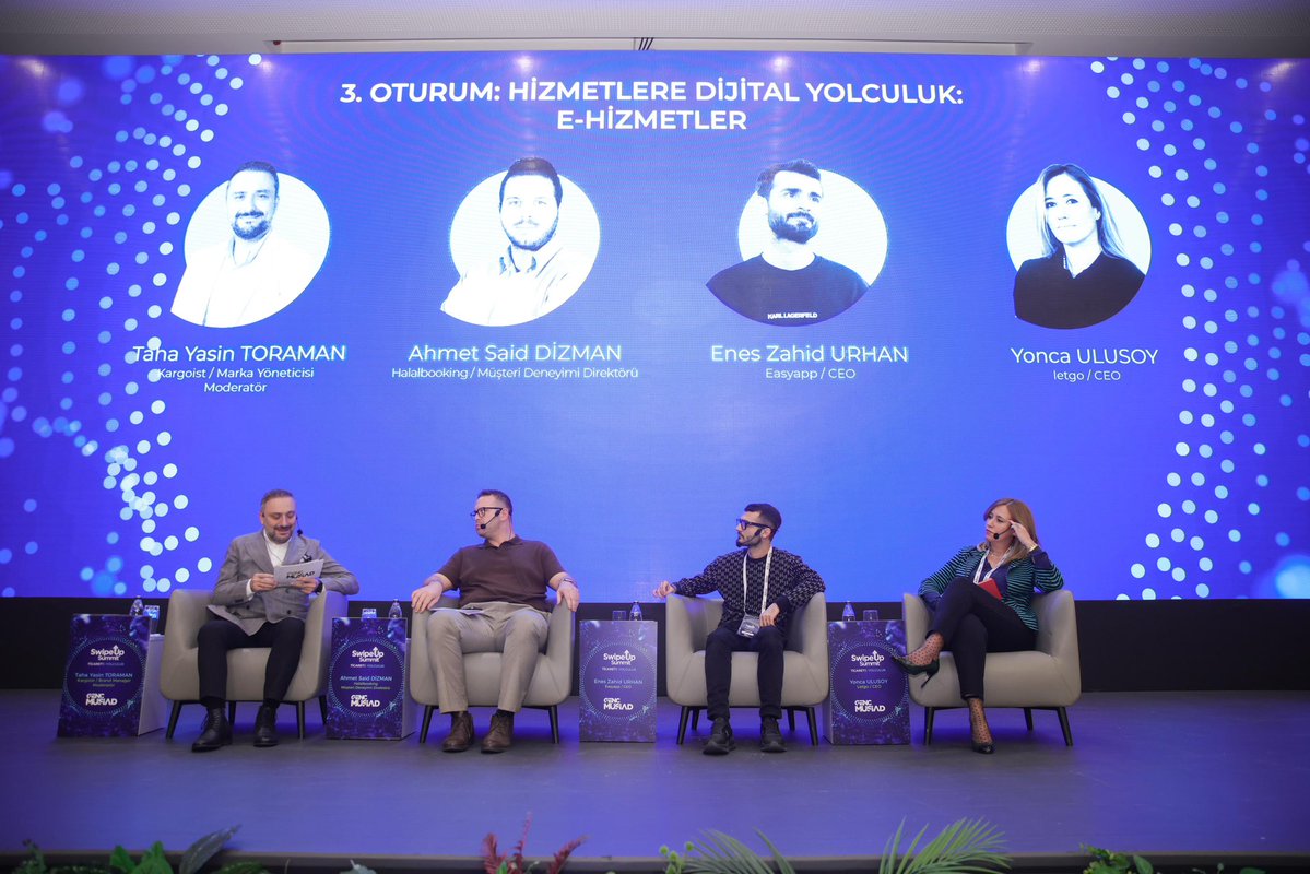 Swipe Up Summit Üçüncü Oturumu Gerçekleştirildi