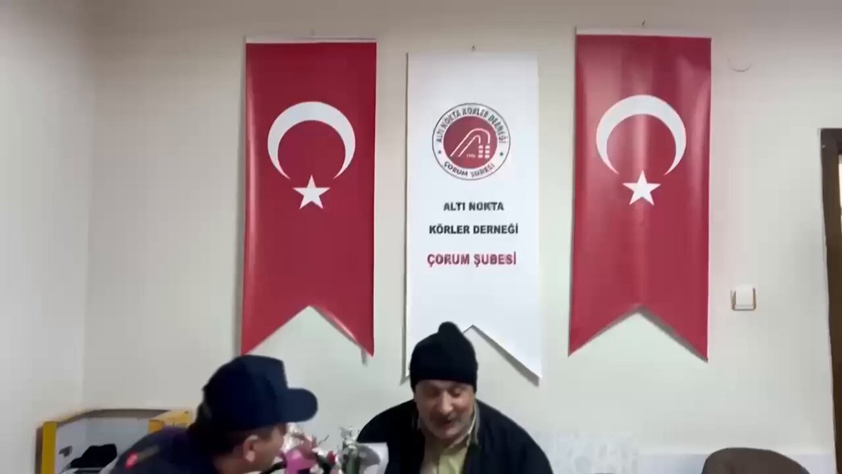 Çorum ve Isparta İl Jandarma Komutanlıkları Görme Engellilerle Bir Araya Geldi