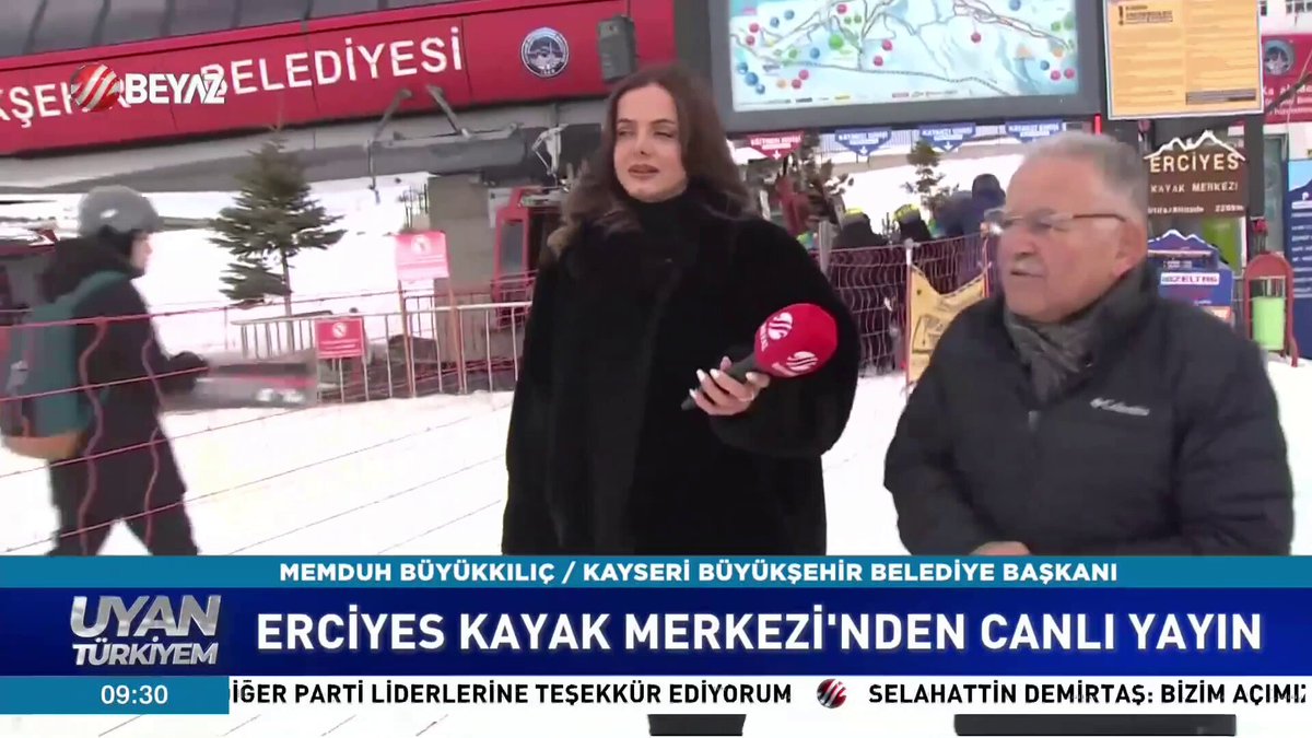 Erciyes Kayak Merkezi'nde Kış Sezonu