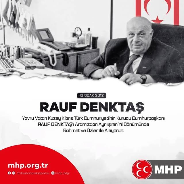 Rauf Denktaş, Kıbrıs'ın Kurtarıcısı Olarak Anılıyor