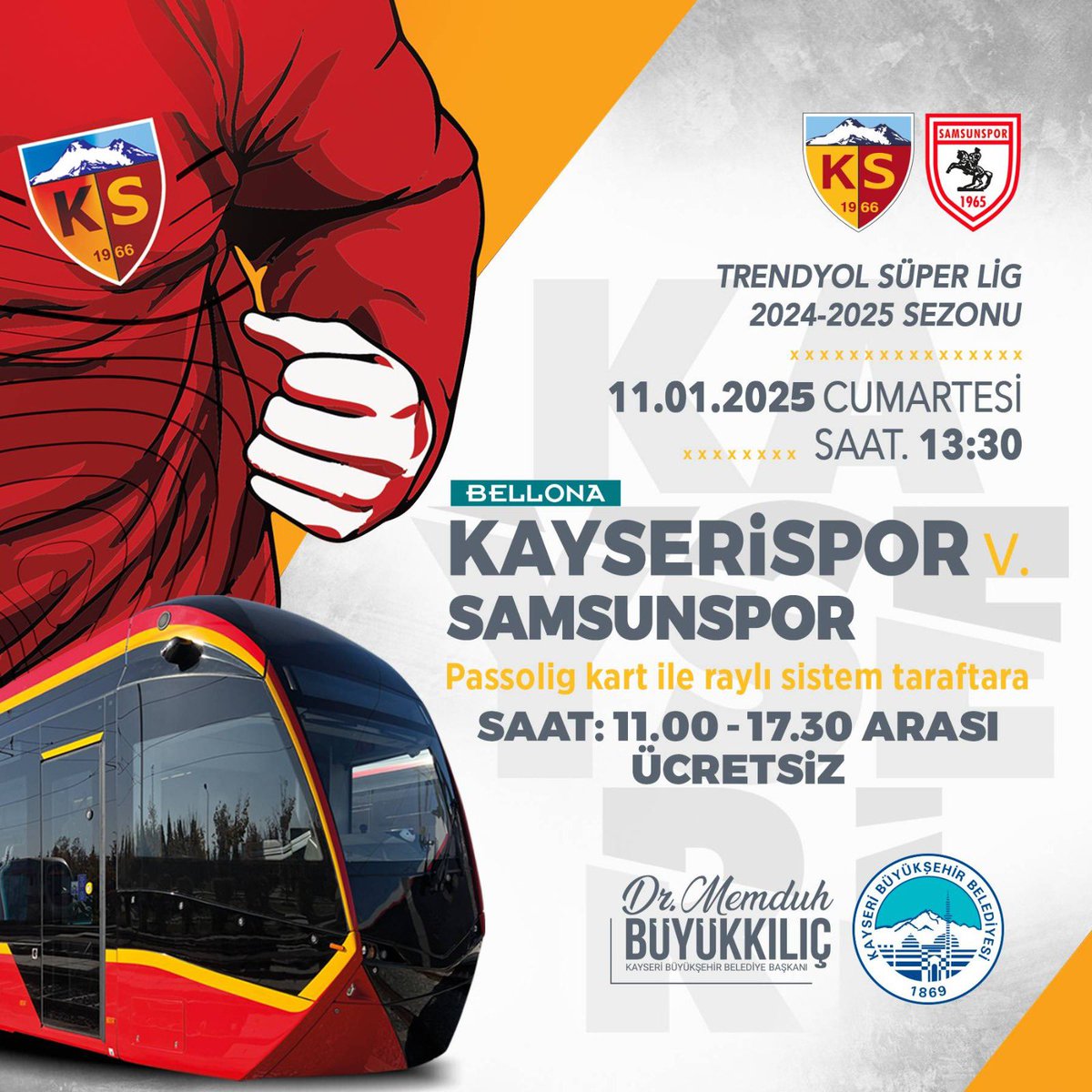  Kayserispor, Samsunspor'la Zorlu Bir Maça Çıkıyor 