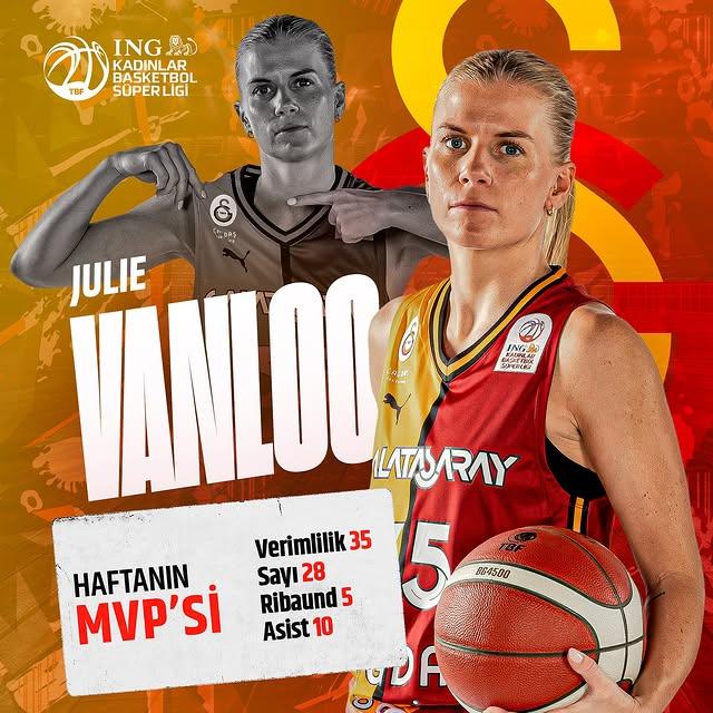 Julie Vanloo Kadın Basketbol Liginde Öne Çıktı