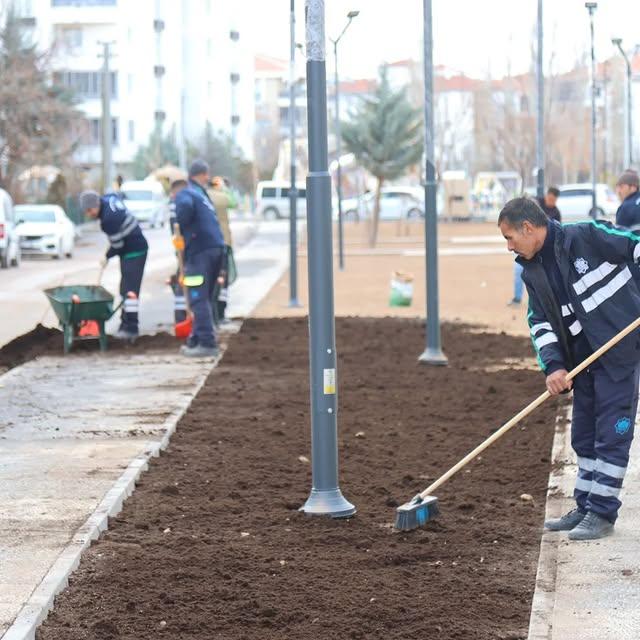 Aksaray Belediyesi Yeşil Alanları Artırmak İçin Çalışıyor