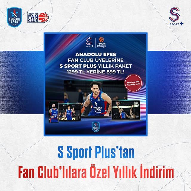 Anadolu Efes SK, FanClub Üyelerine Özel Kampanya Düzenliyor