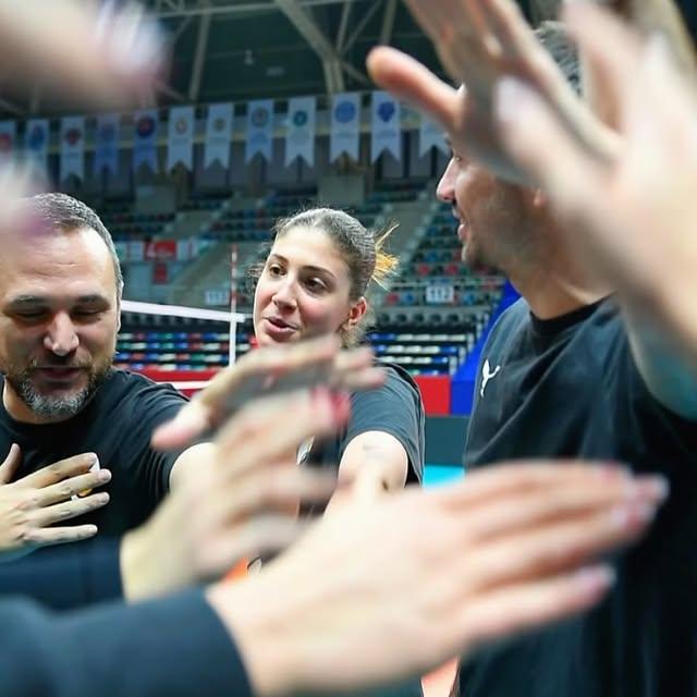 Galatasaray Voleybol Takımı Ankara Zeren Spor Maçına Hazır