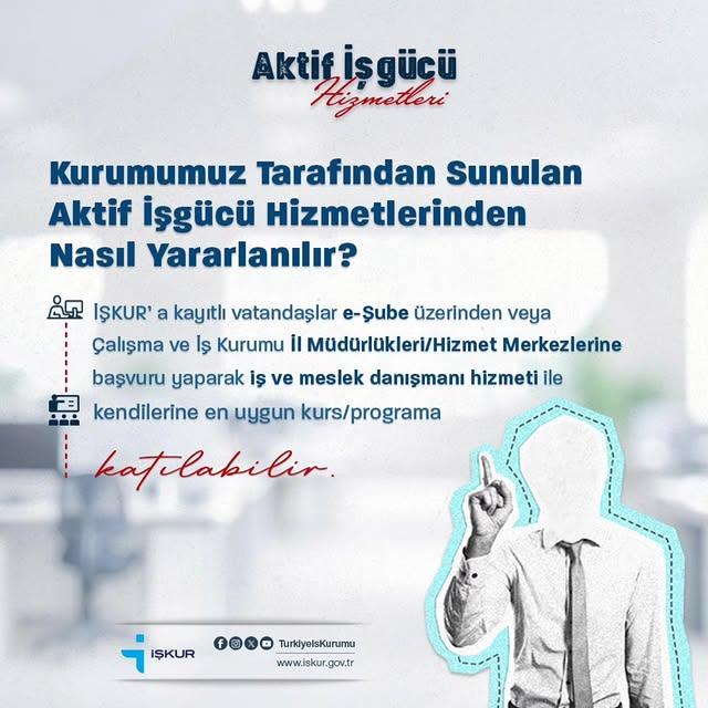 Kırşehir İŞKUR'dan Aktif İşgücü Hizmetleri Hakkında Bilgilendirme