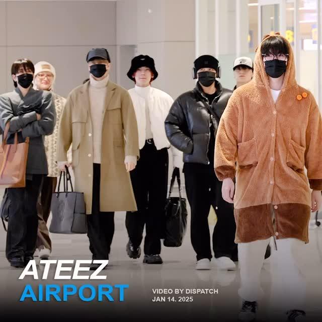 ATEEZ Grubu Üyeleri İncahlara Geri Döndü