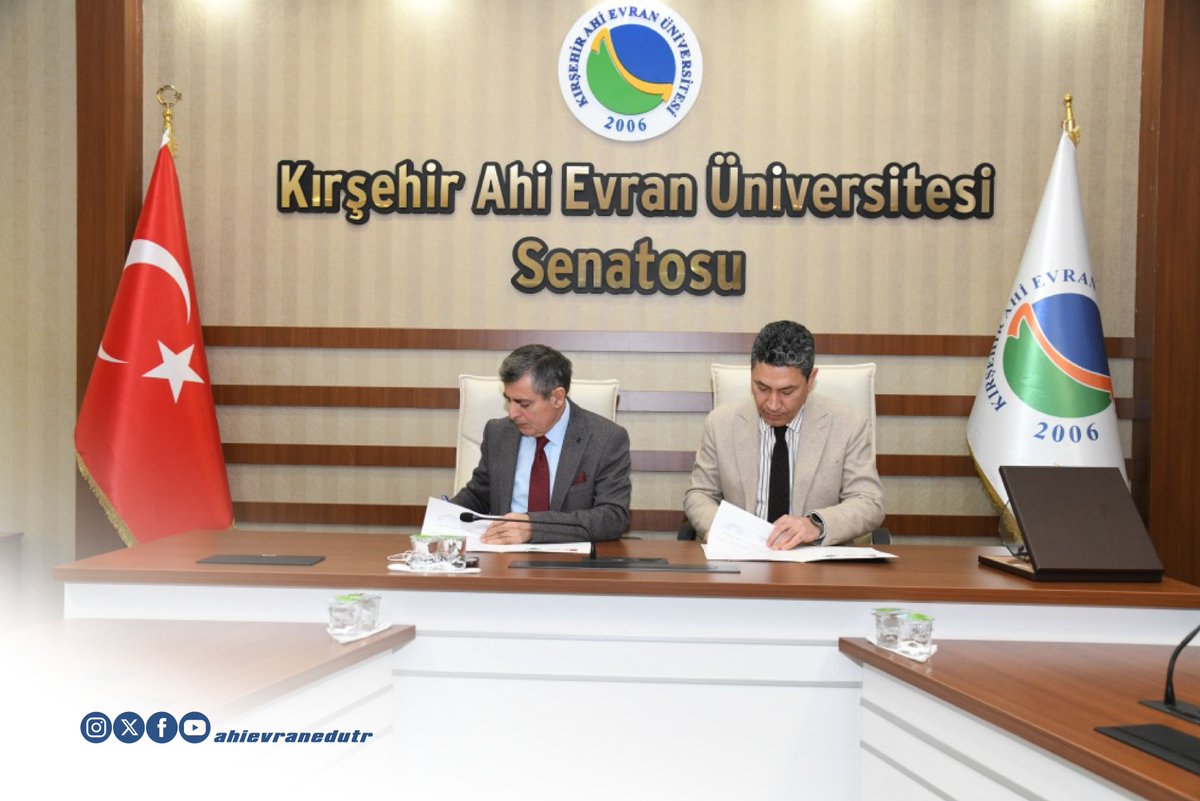 Kırşehir Ahi Evran Üniversitesi ve Mucur İlçe Milli Eğitim Müdürlüğü Arasında İş Birliği Protokolü İmzalandı