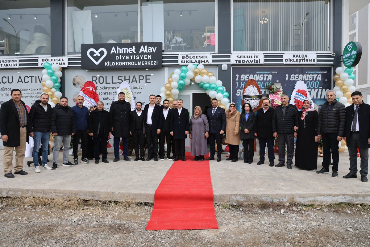 Aksaray'da Diyetisyen Ahmet Alav'ın Yeni Kliniği Açıldı