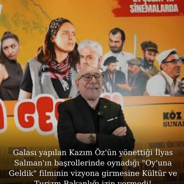 Kültür ve Turizm Bakanlığı, 'Oyuna Geldik' Filminin Vizyonuna Engelleme Getirdi