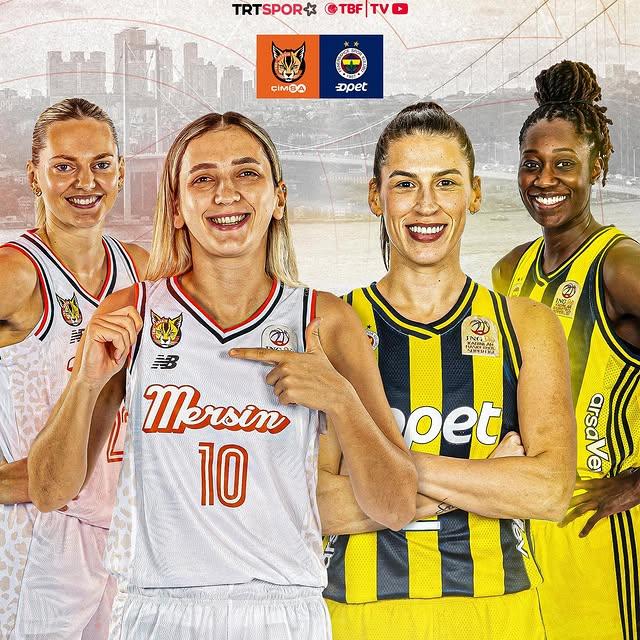 ING Kadınlar Basketbol Süper Ligi'nde Çimsa ÇBK Mersin-Fenerbahçe Opet Randevusu: Heyecan Zirveye Çıkıyor