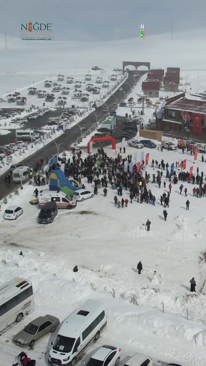 Niğde Kardan Adam Festivali'nde Eğlenceli Bir Gün Daha!