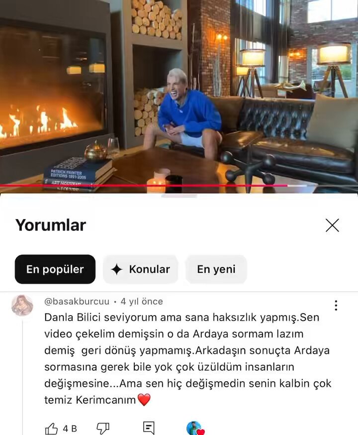 Kerimcan Durmaz'ın Danla Bilic Yorumu Viral Oldu: 