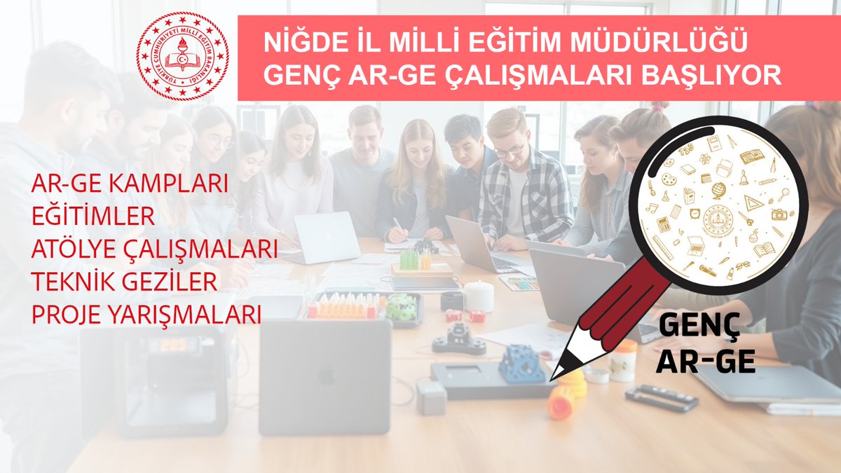 Niğde'de Genç ARGE Çalışmaları Başlıyor