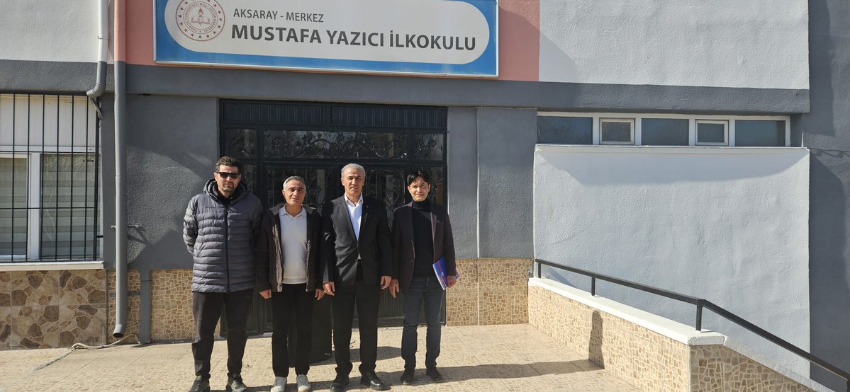 Aksaray'da Eğitim Çalışanlarıyla Gündem İstişaresi: Mustafa Yazıcı İlkokulu Ziyaret Edildi