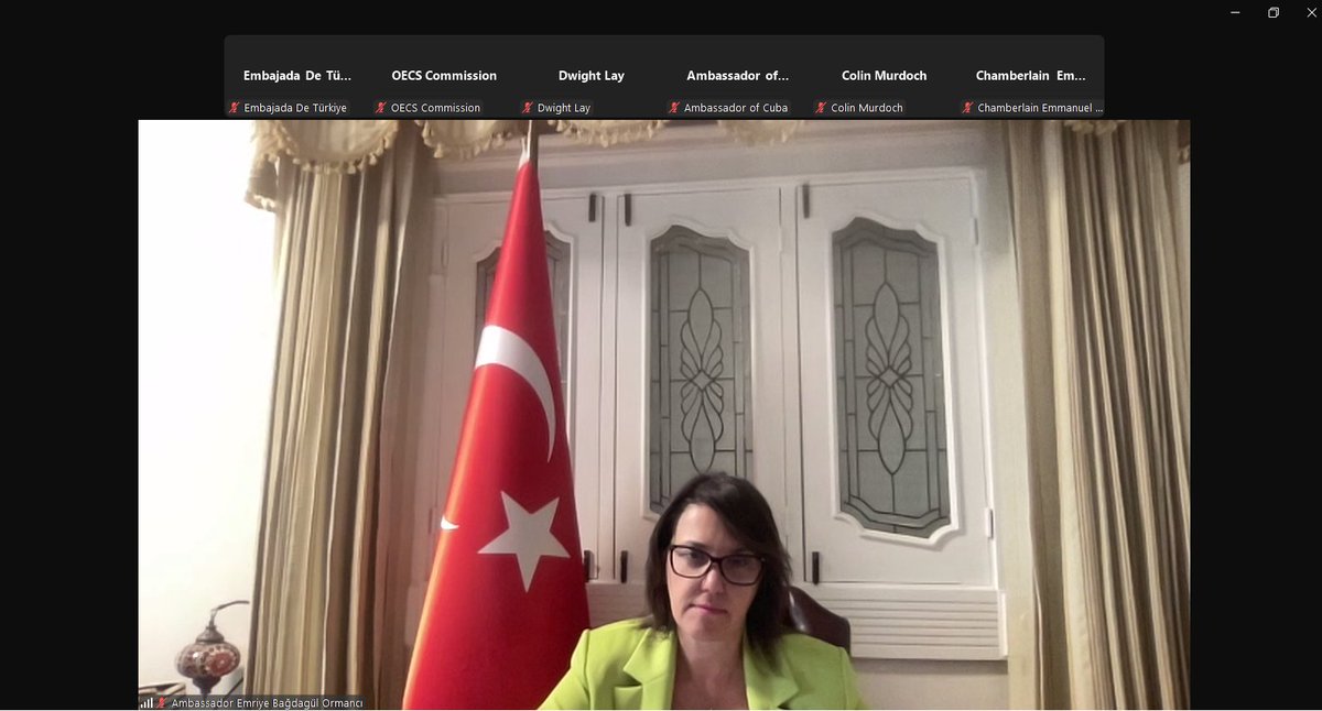 Türkiye'nin Karayip Diplomasisinde Yeni Bir Adım: Amb. Emriye Bağdagül Ormancı’nın Krediyel Mektubu