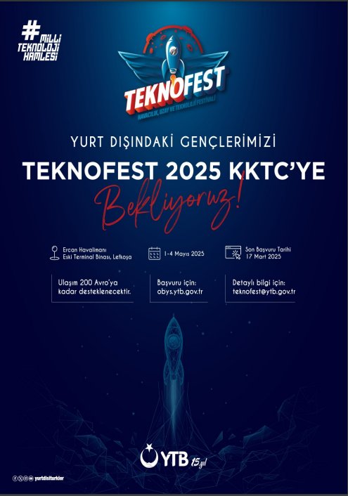 30 Türk Gençliğine Teknofest'e Katılım Fırsatı: Yurtdışında Yaşayanlar Başvurusu Açtı