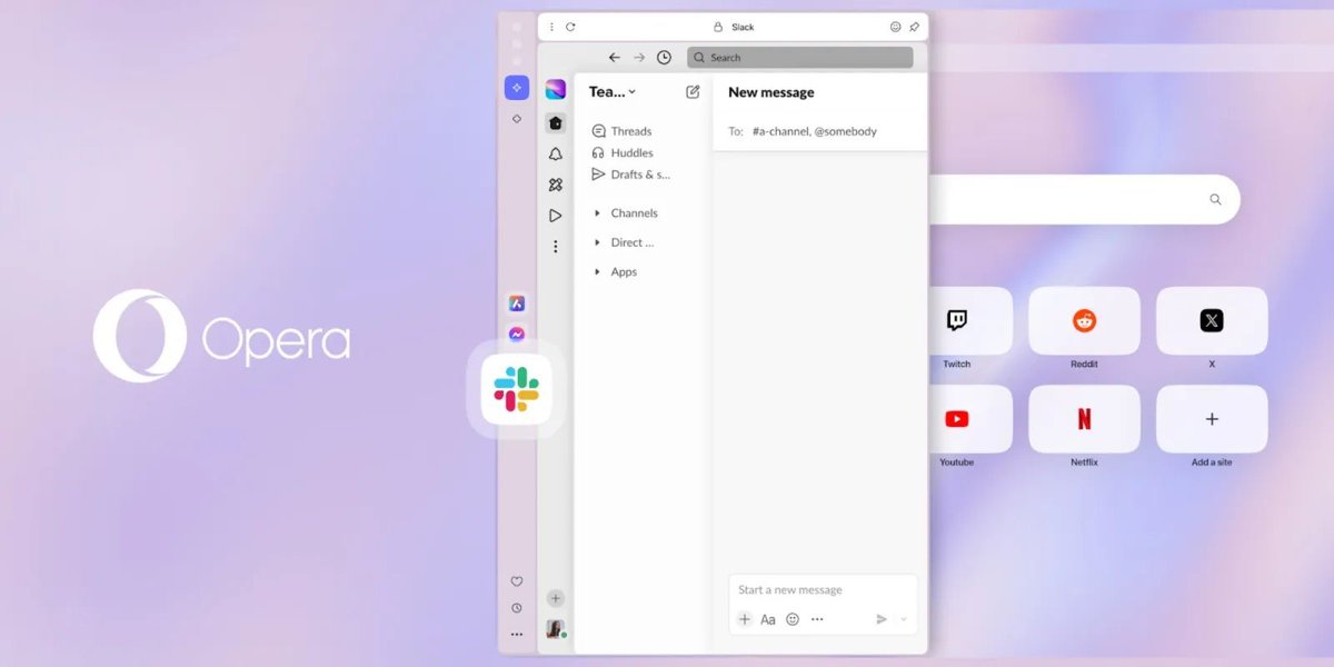 Opera Birleşik Arayüzle Büyüyen İletişim Platformları: Kenar Çubuğundan Erişim