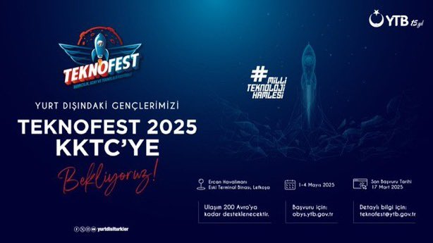 TEKNOFEST KKTC'ye Yurtdışında Yaşayan Türk Gençlerinin Katılımı Desteklenecek