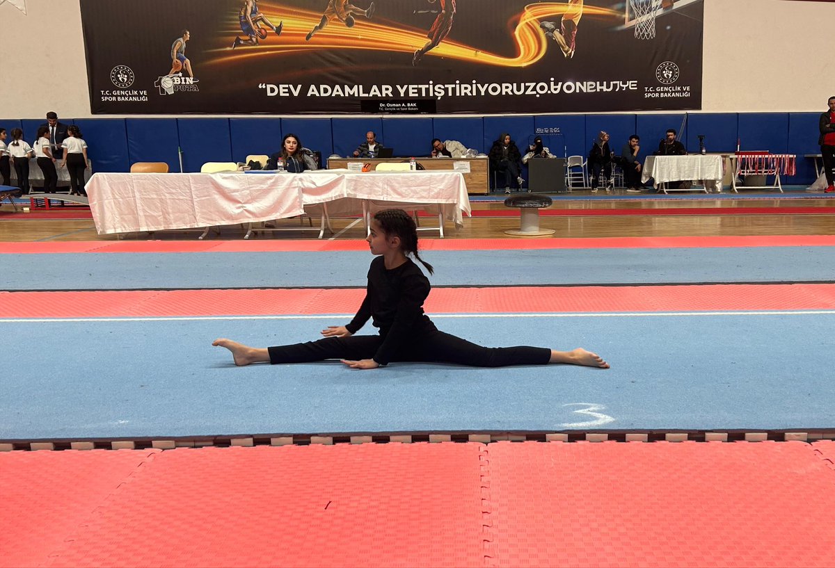 Talas Spor Salonu'nda Başarılı Bitiş: Okul Sporları Artistik Cimnastik Yarışması