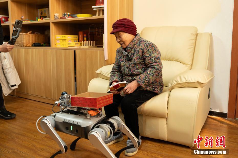 Hangzhou'da Yaşlılar İçin Teknoloji Yıldızı: Uzaydan Gelen Robot Köpek