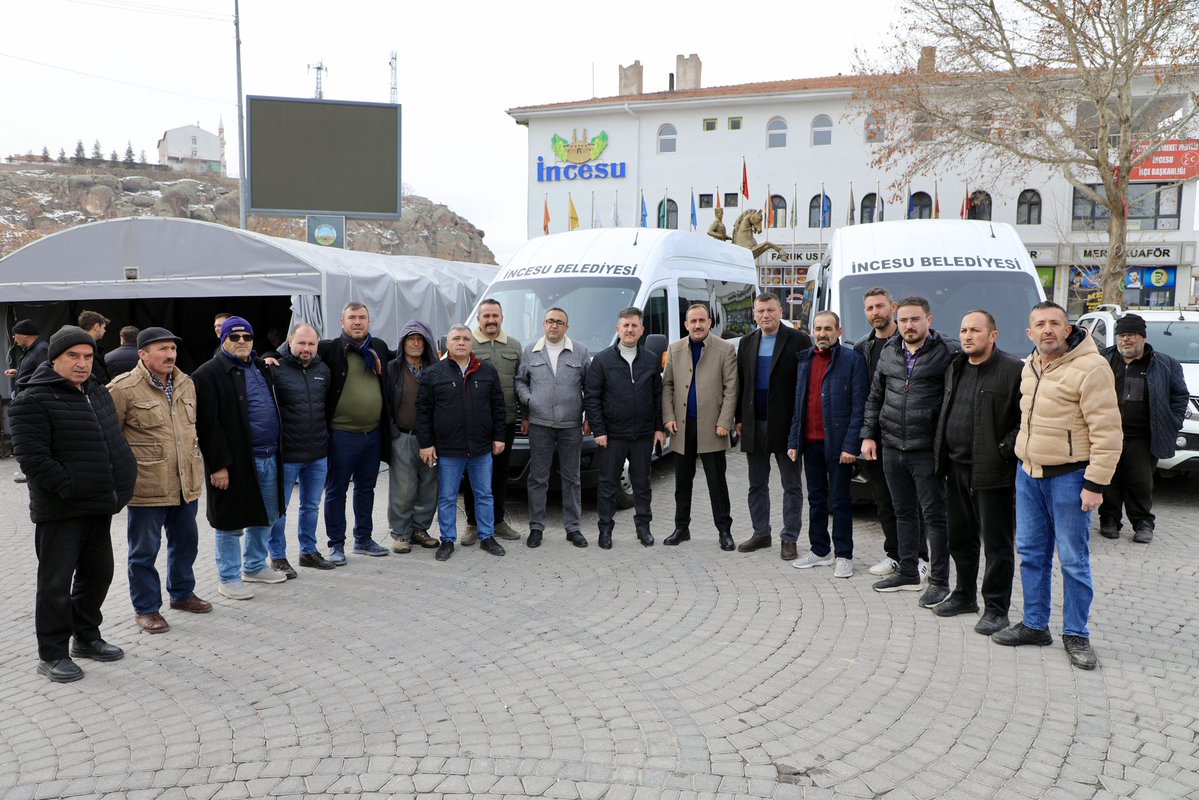 İncesu Belediyesi, Hizmetlerini Genişletmek Adına Minibüs Filosunu Güçlendirdi