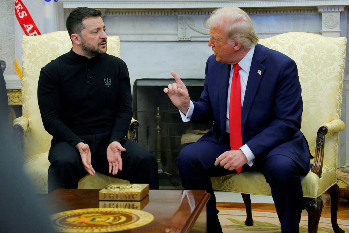 Volodymyr Zelensky, Ukrayna'nın Yeniden İnşasını Finanse Edici Ekonomik Anlaşmayı Washington'da İmzalama Beklentisiyle Donald Trump ile Görüştü