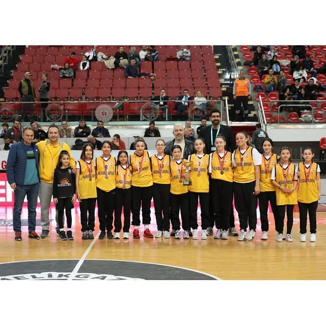 Kayseri Basketbol Spor Kulübü U12 Takımı Şampiyonluk Kazandı!