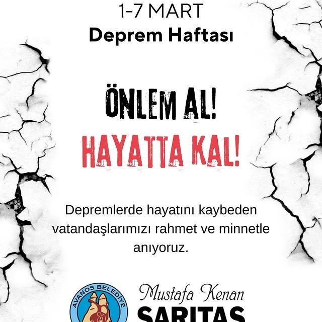 Avanos Belediyesi, 17 Mart Deprem Haftasında Topluluğa Yardım Etti