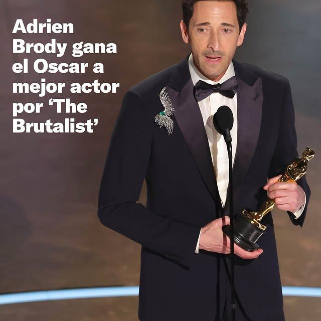 Adrien Brody İkinci Oscar Ödülü'nü Kazandırdı