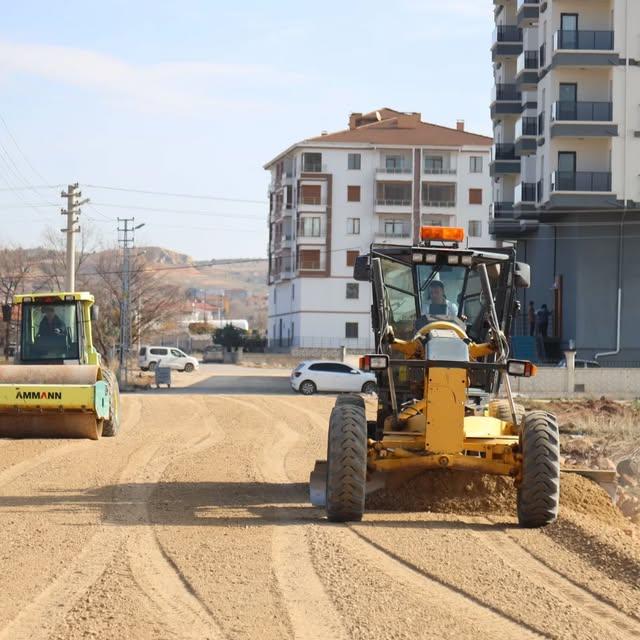 Aksaray Belediyesi, Çiftlik Mahallesinde Üst Yapı Çalışmaları Başlattı