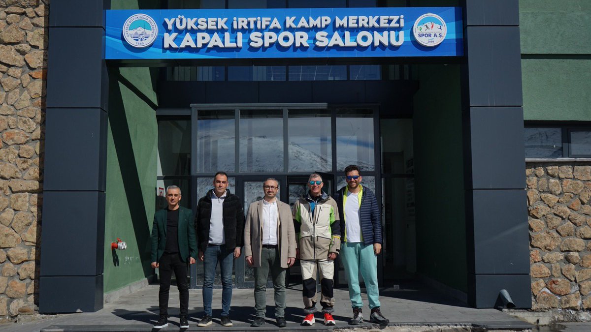 İngiltere'nin Turizm Acentesi Erciyes Yüksek İrtifa Kamp Merkezi'ni Ziyaret Etti