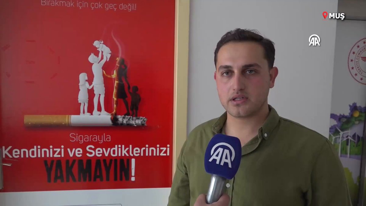 Aksaray'da 12 Yıldır Sigara Kullananı Sigaradan Kurtarma Başarısı