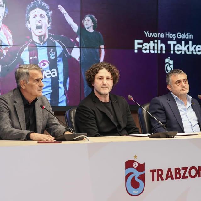 Trabzon Spor'da Fatih Tekke İmza Atıyor