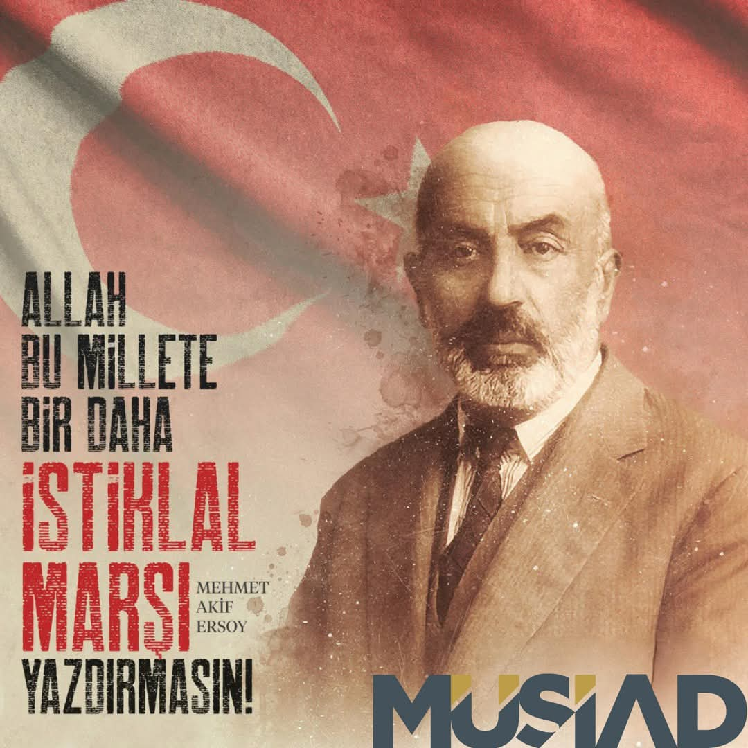 MÜSİAD Aksaray, İstiklal Marşı'nın 104. Yıl Dönümünü Kutluyor