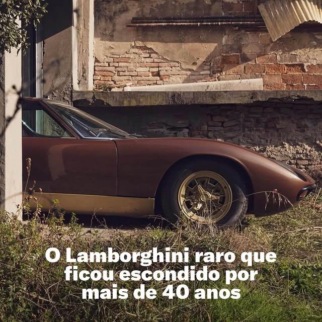 Redescobrito: Raro Lamborghini Miura SV Bulundu ve Yeniden Sahip Buldu