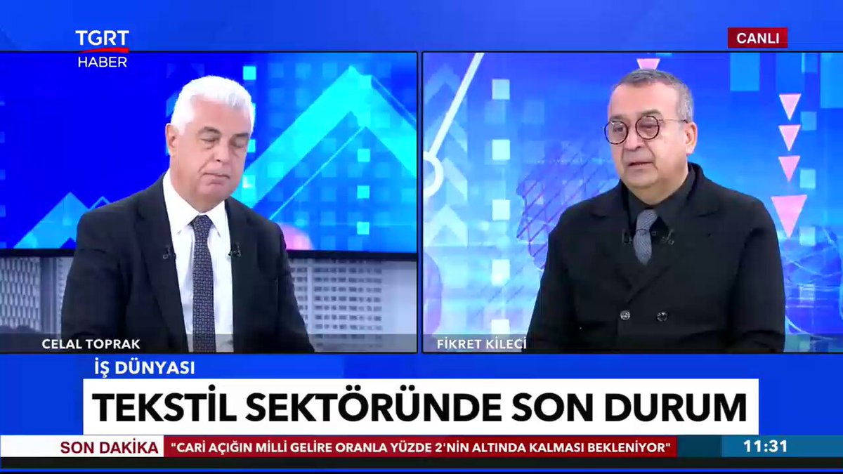 GAİB Koordinatör Başkanı Fikret Kileci ve Celal Toprak'tan Tekstil Sektörünün Geleceği Üzerine Değerlendirmeler