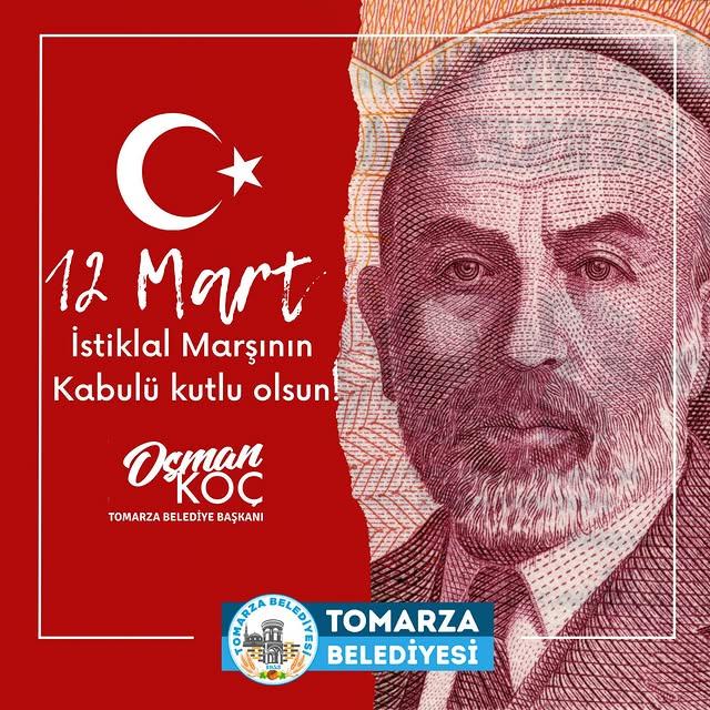 Tomarza Belediyesi, İstiklal Marşı'nın Kabulünün 104. Yılı Anısı