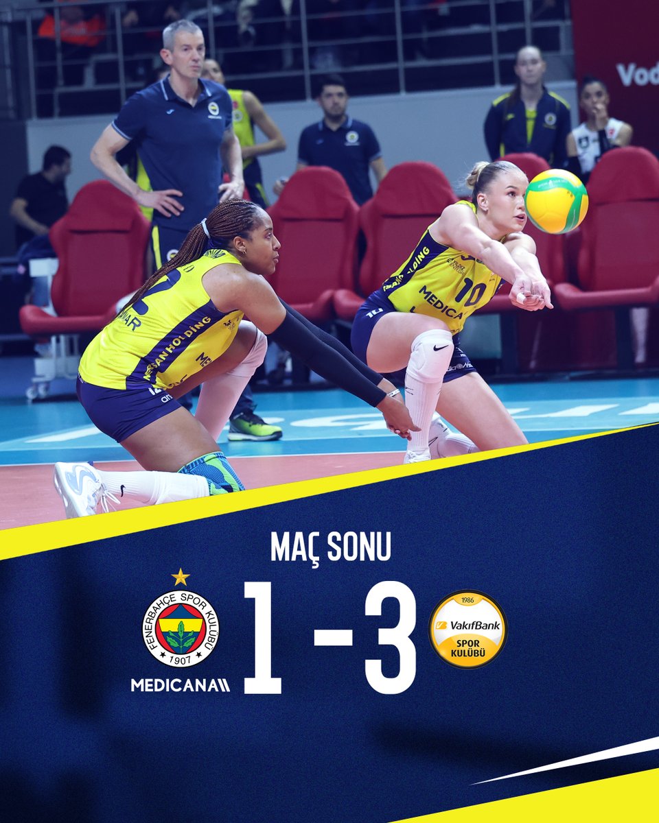 Fenerbahçe Medicana ve Vakıfbank Arasında Gerilimin Yaşandığı Voleybol Maçı