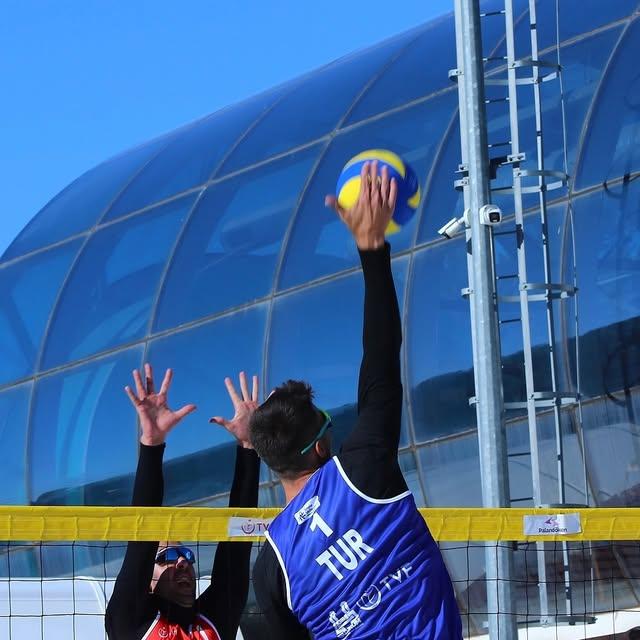 2025 FIVB Kar Voleybolu Dünya Turu Erzurum Palandöken Etabı Başladı