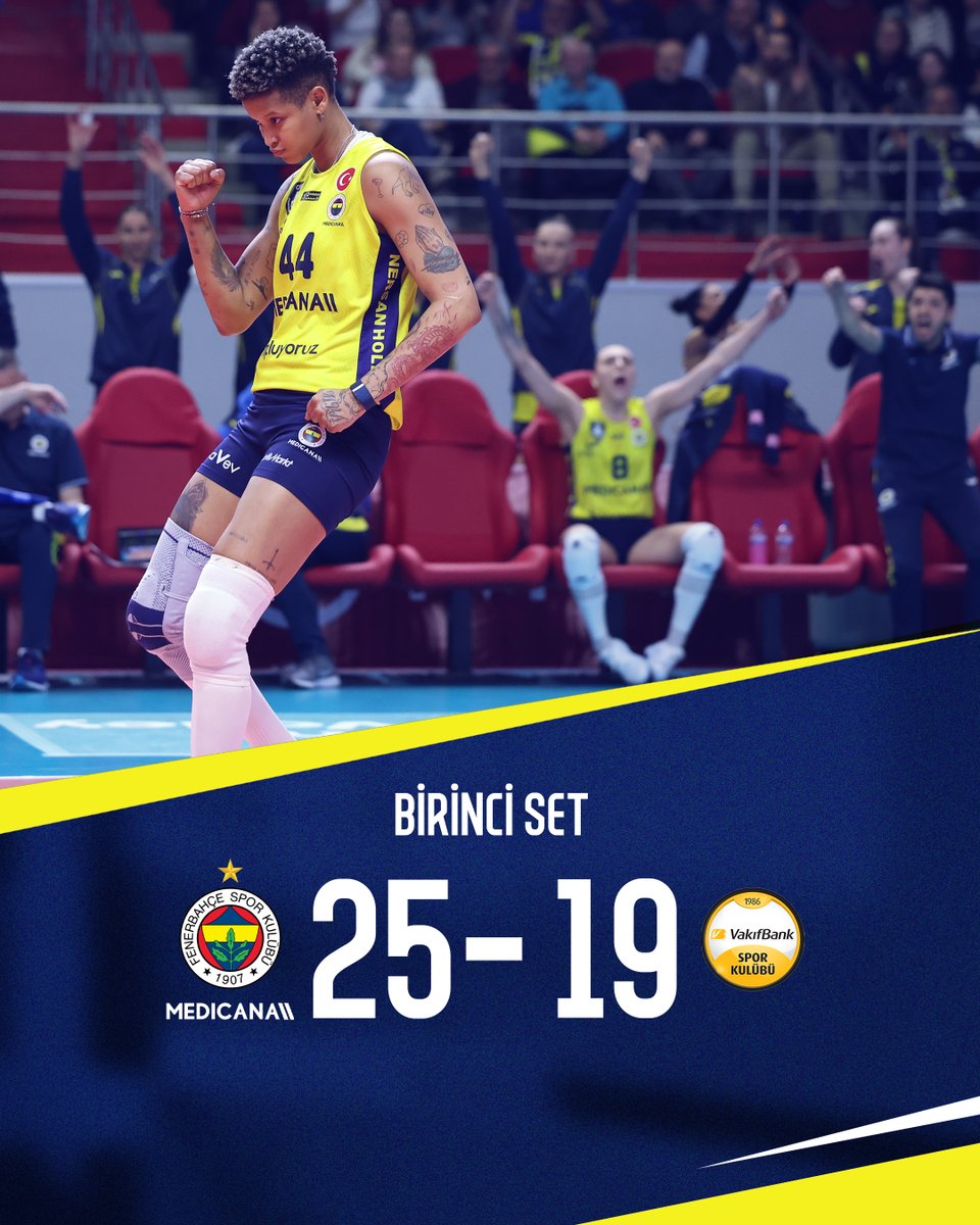 Sarı Melekler İlk Seti Kazanıyor: CLVolleyW'de Heyecan Verici Başlangıç