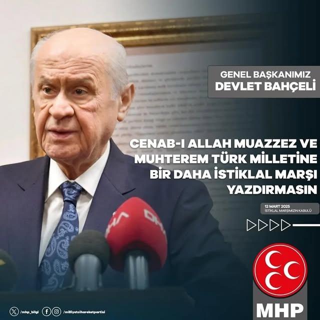 MHP Milletvekili Ramazan Kaşlı'ndan İstiklal Marşı Üzerine Mesaj