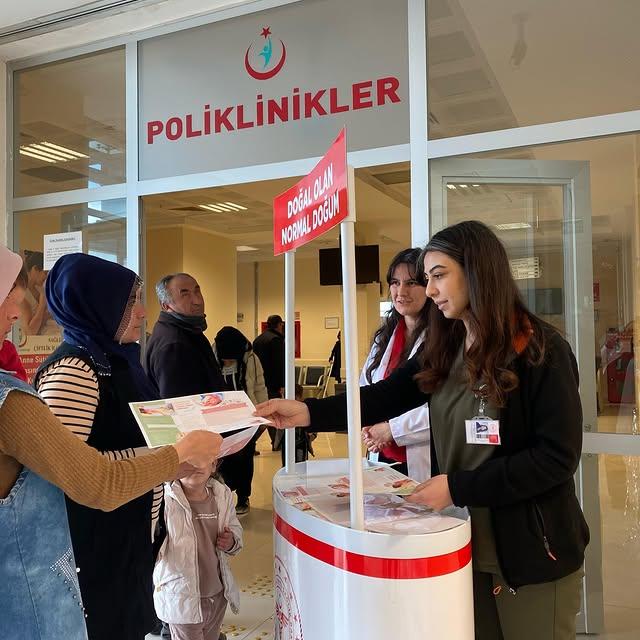 Niğde'de Normal Doğum Bilgilendirme Çalışmaları