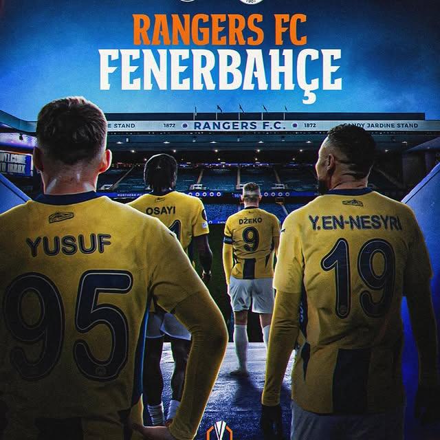 Fenerbahçe, UEL Son 16 Turu İkinci Maçında Rangers FC ile Karşılaşıyor